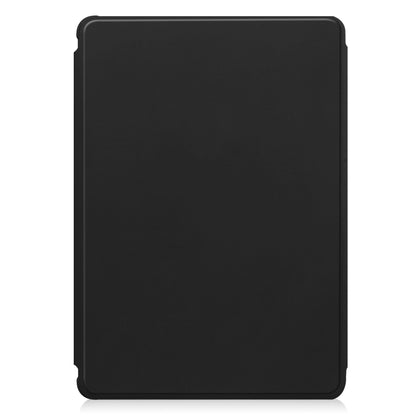 For iPad Pro 13 2024 Transparent Rotation Smart Leather Tablet Case with Keyboard(Black) - iPad Pro 13 2024 Cases by PMC Jewellery | Online Shopping South Africa | PMC Jewellery | Buy Now Pay Later Mobicred