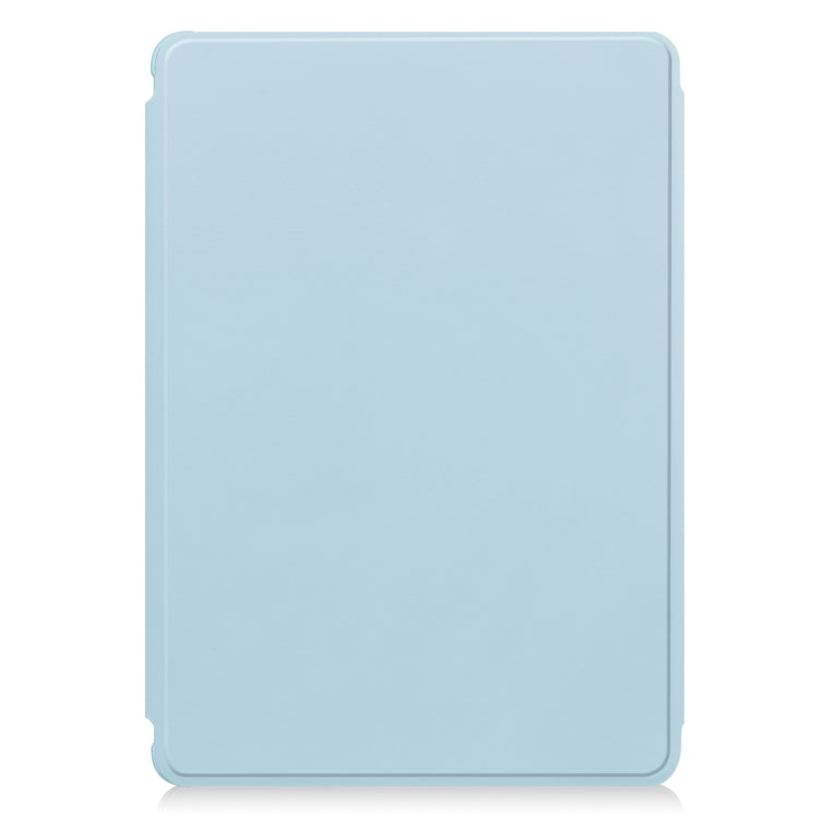 For iPad Air 11 2025 / 2024 Transparent Rotation Smart Leather Tablet Case with Keyboard(Sky Blue) - free shipping - PMC TechLife - Order now!