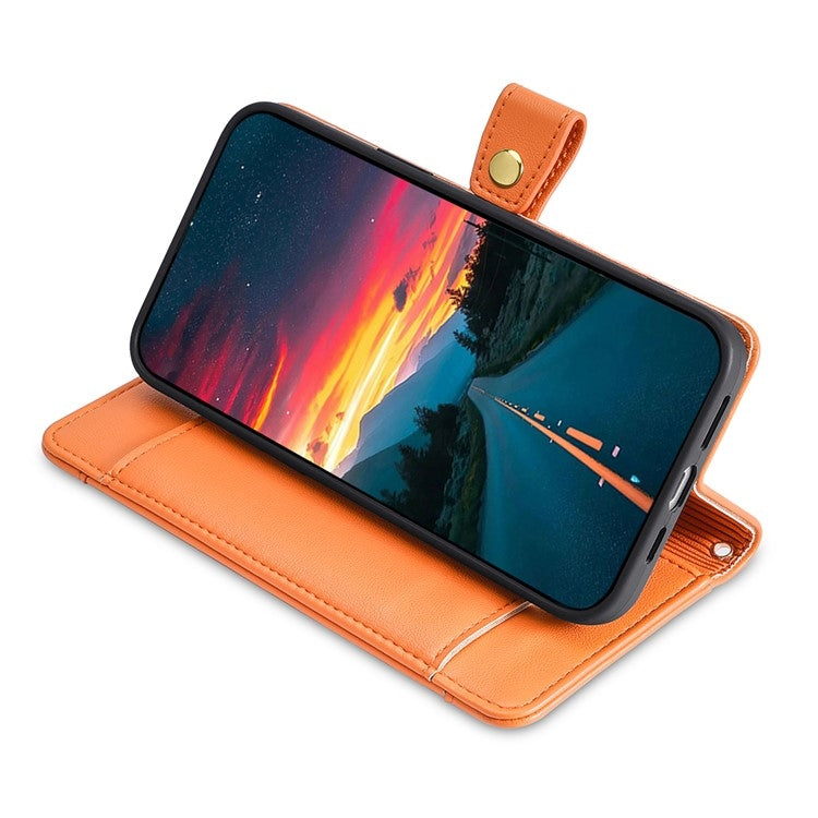 For Google Pixel 9 Pro XL Sheep Texture Cross-body Zipper Wallet Leather Phone Case(Orange) - Google Cases by PMC TechLife | Online Shopping South Africa | PMC TechLife | Buy Now Pay Later Mobicred