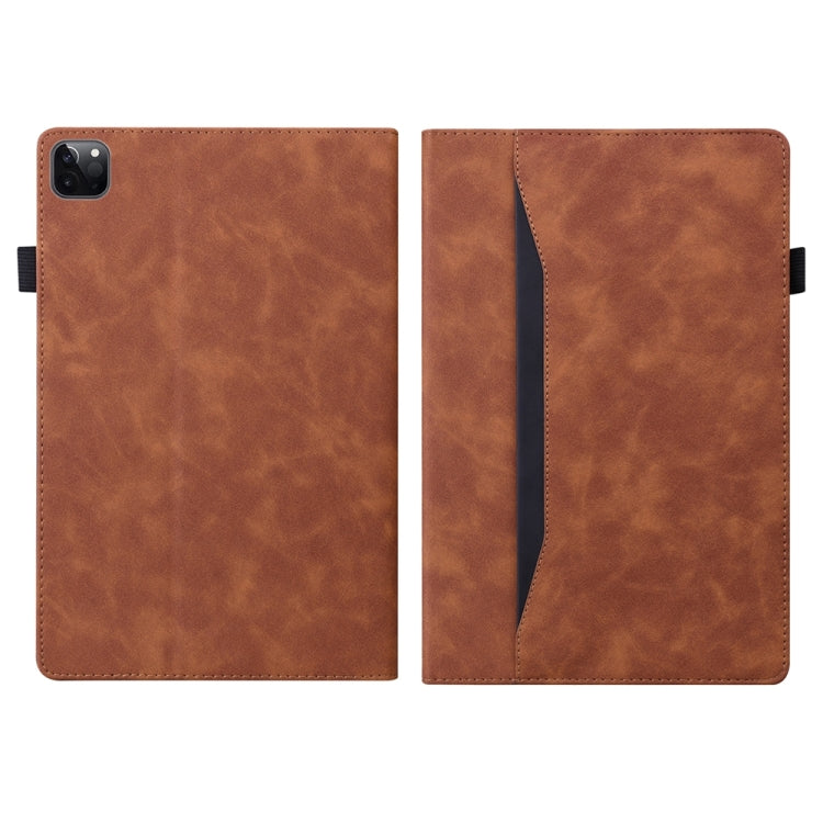 For iPad Pro 13 2024 Splicing Shockproof Leather Tablet Case(Brown) - free shipping - PMC TechLife - Order now!
