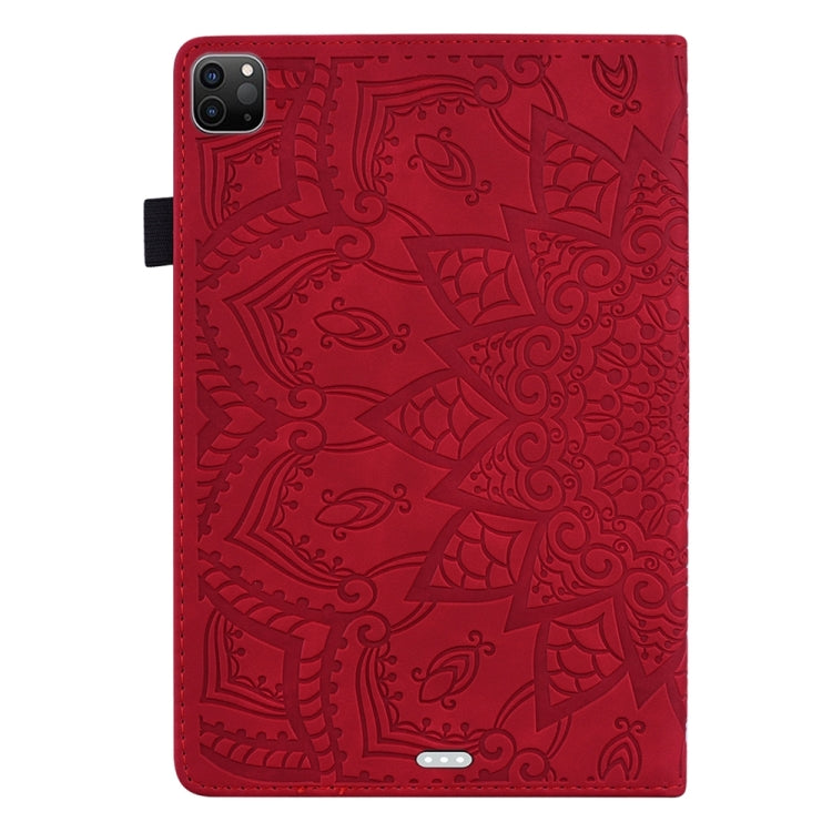 For iPad Pro 13 2024 Calf Texture Embossed Leather Tablet Case(Red) - iPad Pro 13 2024 Cases by PMC TechLife | Online Shopping South Africa | PMC TechLife | Buy Now Pay Later Mobicred