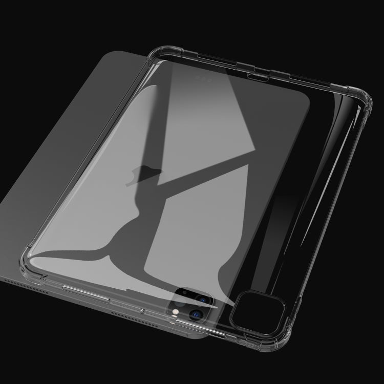 For iPad Pro 11 2024 Highly Transparent TPU Full Thicken Corners Shockproof Protective Case(Transparent) - iPad Pro 11 2024 Cases by PMC Jewellery | Online Shopping South Africa | PMC Jewellery | Buy Now Pay Later Mobicred