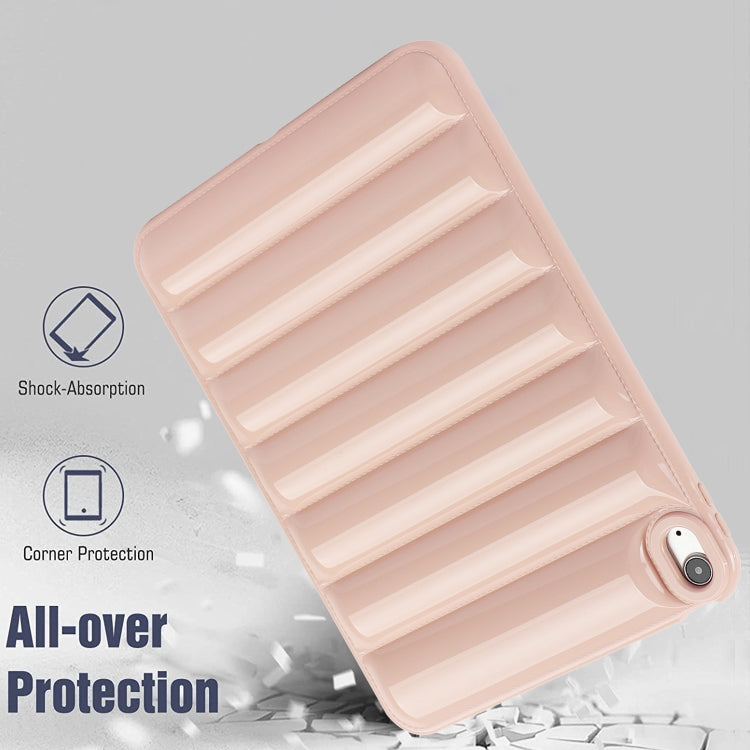 For iPad Air 11 2024 Eiderdown Cushion Shockproof Tablet Case(Pink) - iPad Air 11 2024 Cases by PMC Jewellery | Online Shopping South Africa | PMC Jewellery | Buy Now Pay Later Mobicred