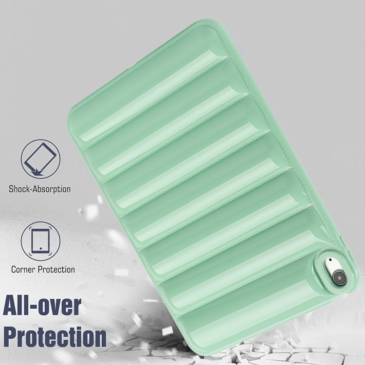 For iPad Air 11 2024 Eiderdown Cushion Shockproof Tablet Case(Green) - iPad Air 11 2024 Cases by PMC Jewellery | Online Shopping South Africa | PMC Jewellery | Buy Now Pay Later Mobicred