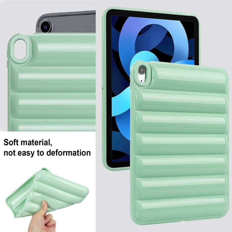 For iPad Air 11 2025 / 2024 Eiderdown Cushion Shockproof Tablet Case(Green) - iPad Air 11 2025 / 2024 Cases by PMC TechLife | Online Shopping South Africa | PMC TechLife | Buy Now Pay Later Mobicred