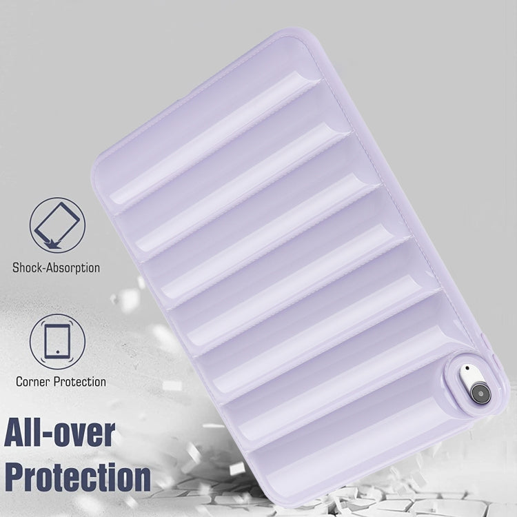 For iPad Air 11 2025 / 2024 Eiderdown Cushion Shockproof Tablet Case(Purple) - iPad Air 11 2025 / 2024 Cases by PMC TechLife | Online Shopping South Africa | PMC TechLife | Buy Now Pay Later Mobicred