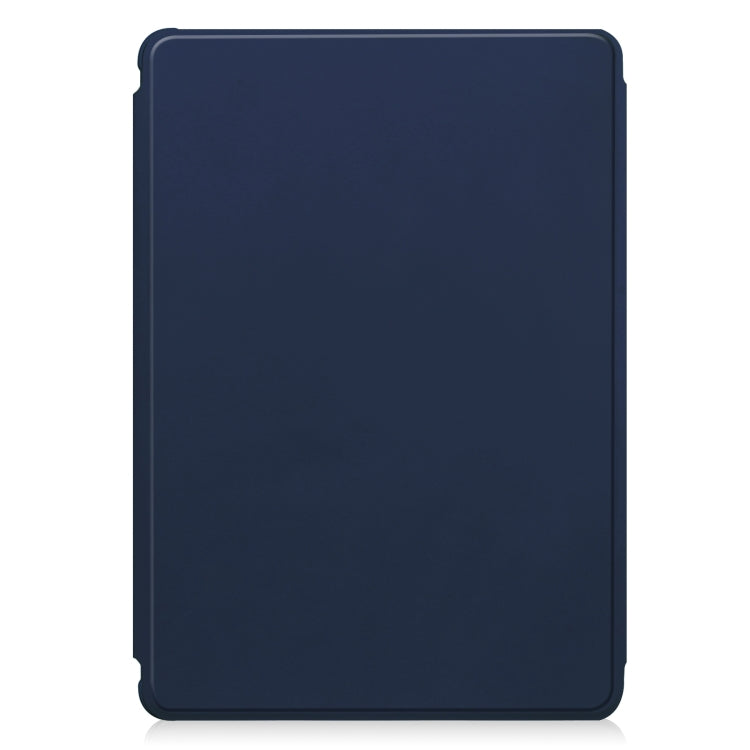 For iPad Air 13 2024 Transparent Rotation Smart Leather Tablet Case(Dark Blue) - iPad Air 13 2024 Cases by PMC Jewellery | Online Shopping South Africa | PMC Jewellery | Buy Now Pay Later Mobicred