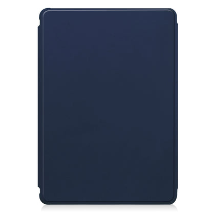 For iPad Air 11 2024 Transparent Rotation Smart Leather Tablet Case(Dark Blue) - iPad Air 11 2024 Cases by PMC Jewellery | Online Shopping South Africa | PMC Jewellery | Buy Now Pay Later Mobicred