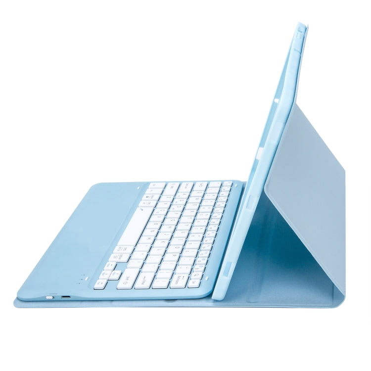 For iPad Pro 13 2024 A13B Detachable Ultra-Thin Bluetooth Keyboard Leather Tablet Case with Pen Slot(Light Blue) - For iPad Pro by PMC TechLife | Online Shopping South Africa | PMC TechLife | Buy Now Pay Later Mobicred