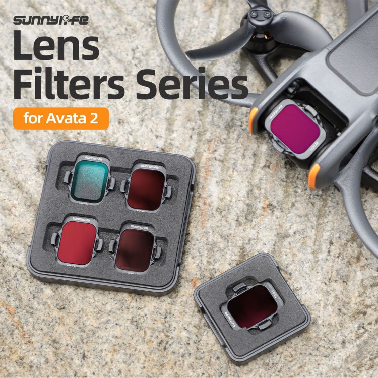 For DJI Avata 2 Sunnylife Camera Lens Filter, Filter:ND128 - free shipping - PMC TechLife - Order now!