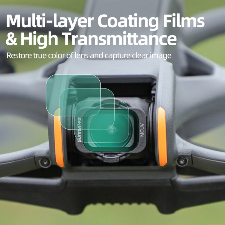 For DJI Avata 2 Sunnylife Camera Lens Filter, Filter:ND16 - Lens Filter by Sunnylife | Online Shopping South Africa | PMC TechLife | Buy Now Pay Later Mobicred