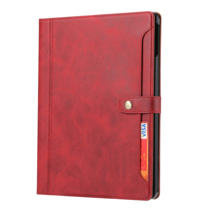 For iPad Pro 11 2024 Calf Texture Double Fold Clasp Horizontal Flip Leather Smart Tablet Case(Red) - iPad Pro 11 2024 Cases by PMC Jewellery | Online Shopping South Africa | PMC Jewellery | Buy Now Pay Later Mobicred