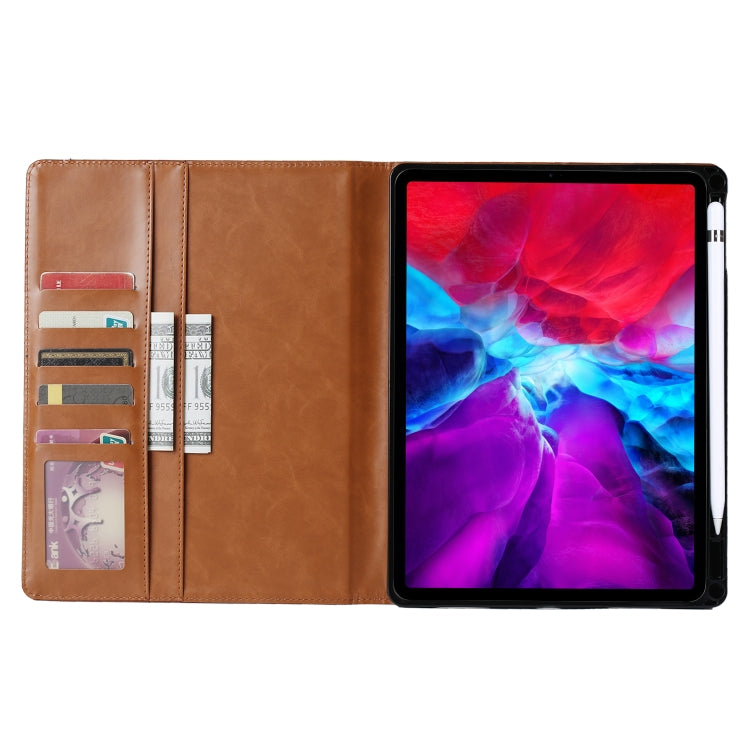 For iPad Pro 13 2024 Knead Skin Texture Horizontal Flip Leather Smart Tablet Case(Black) - iPad Pro 13 2024 Cases by PMC TechLife | Online Shopping South Africa | PMC TechLife | Buy Now Pay Later Mobicred