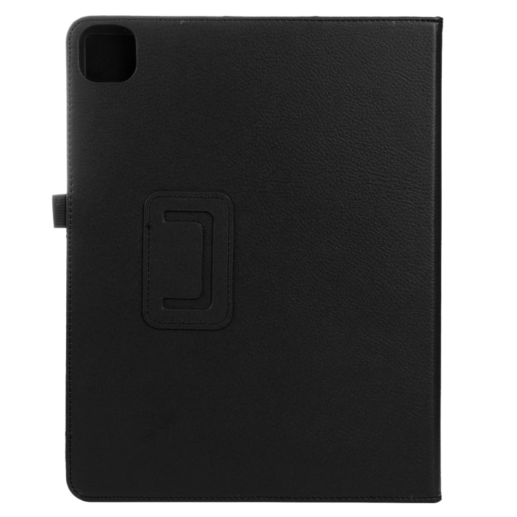 For iPad Pro 11 2024 Litchi Texture Solid Color Leather Tablet Case(Black) - iPad Pro 11 2024 Cases by PMC TechLife | Online Shopping South Africa | PMC TechLife | Buy Now Pay Later Mobicred