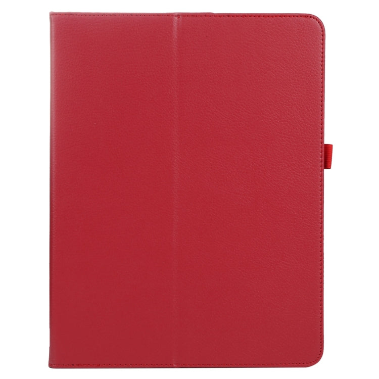 For iPad Pro 13 2024 Litchi Texture Solid Color Leather Tablet Case(Red) - free shipping - PMC TechLife - Order now!