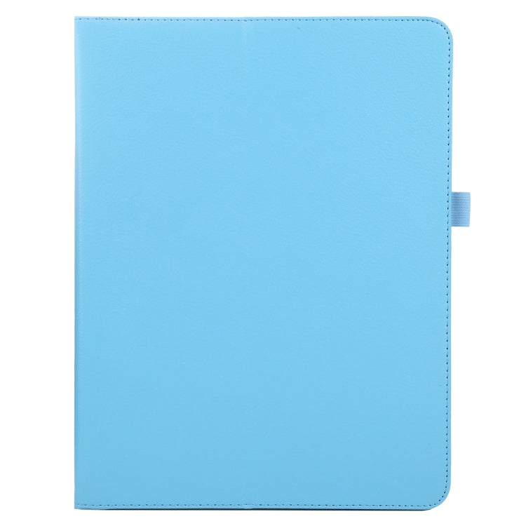 For iPad Pro 13 2024 Litchi Texture Solid Color Leather Tablet Case(Sky Blue) - iPad Pro 13 2024 Cases by PMC TechLife | Online Shopping South Africa | PMC TechLife | Buy Now Pay Later Mobicred