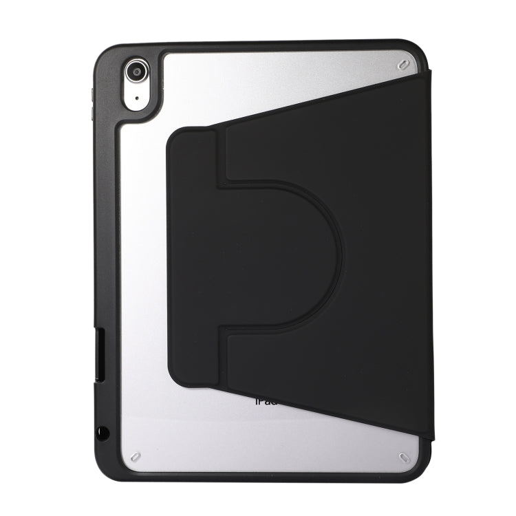 For iPad Pro 13 2024 2 in 1 Acrylic Split Rotating Leather Tablet Case(Black) - iPad Pro 13 2024 Cases by PMC TechLife | Online Shopping South Africa | PMC TechLife | Buy Now Pay Later Mobicred