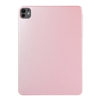 For iPad Pro 13 2024 Double-sided Clip Non-buckle Magnetic PU Smart Tablet Case(Rose Gold) - iPad Air 13 2024 Cases by PMC Jewellery | Online Shopping South Africa | PMC Jewellery | Buy Now Pay Later Mobicred