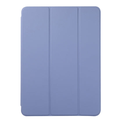 For iPad Pro 11 2024 Double-sided Clip Non-buckle Magnetic PU Smart Tablet Case(Purple) - iPad Pro 11 2024 Cases by PMC Jewellery | Online Shopping South Africa | PMC Jewellery | Buy Now Pay Later Mobicred