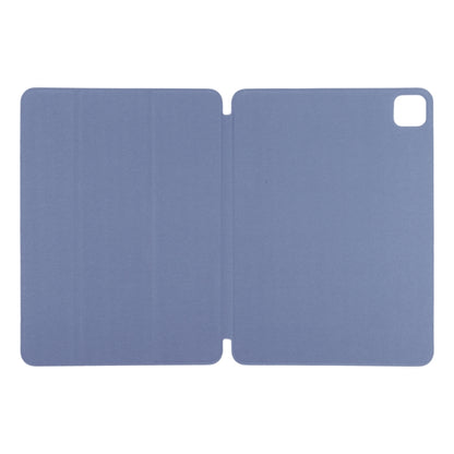 For iPad Pro 11 2024 Double-sided Clip Non-buckle Magnetic PU Smart Tablet Case(Purple) - iPad Pro 11 2024 Cases by PMC Jewellery | Online Shopping South Africa | PMC Jewellery | Buy Now Pay Later Mobicred