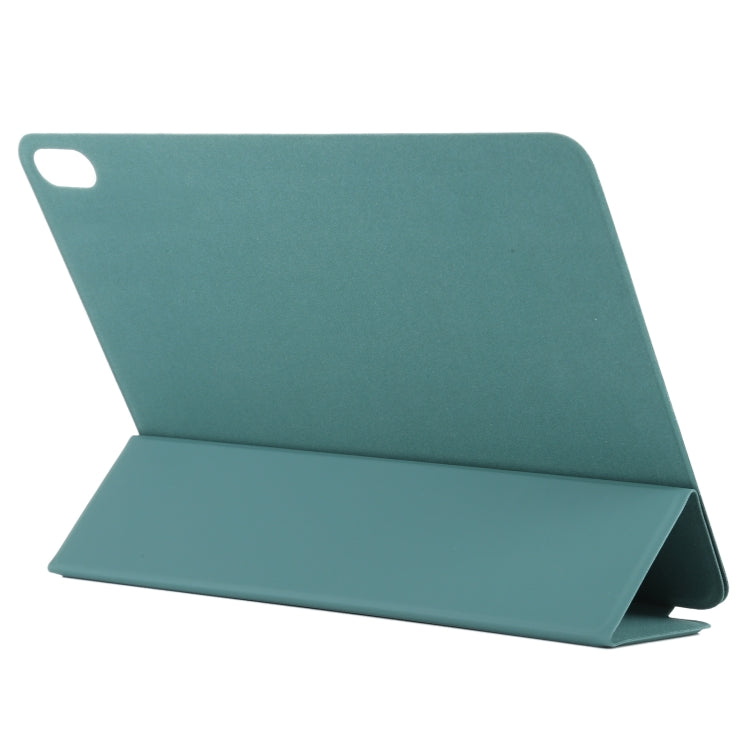 For iPad Air 11 2024 Double-sided Clip Non-buckle Magnetic PU Smart Tablet Case(Green) - iPad Air 11 2024 Cases by PMC Jewellery | Online Shopping South Africa | PMC Jewellery | Buy Now Pay Later Mobicred