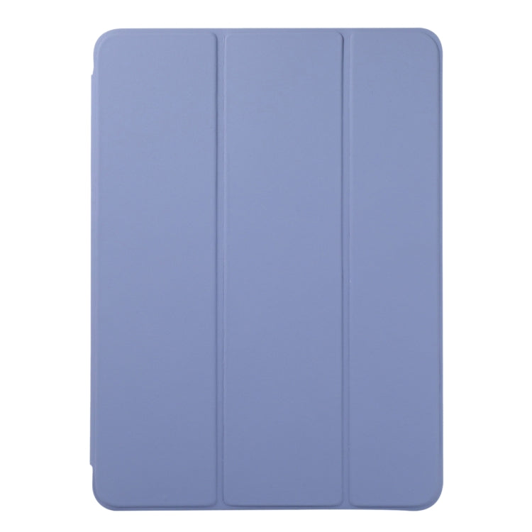 For iPad Air 11 2024 Double-sided Clip Non-buckle Magnetic PU Smart Tablet Case(Purple) - iPad Air 11 2024 Cases by PMC Jewellery | Online Shopping South Africa | PMC Jewellery | Buy Now Pay Later Mobicred