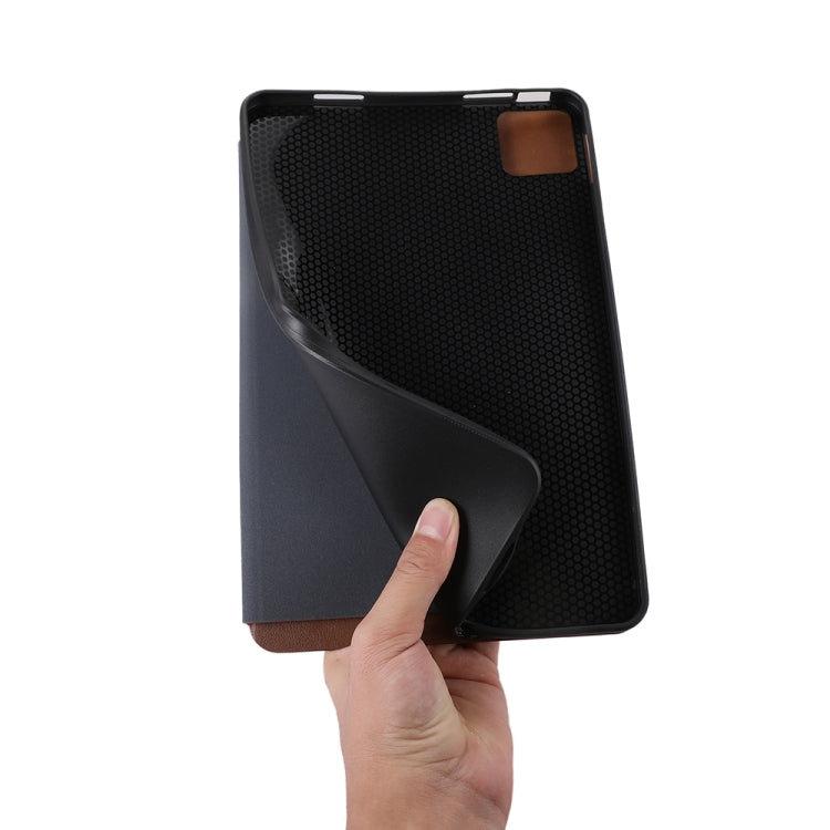 For iPad Air 11 2024 TPU Flip Tablet Protective Leather Case(Black) - iPad Air 11 2024 Cases by PMC TechLife | Online Shopping South Africa | PMC TechLife | Buy Now Pay Later Mobicred