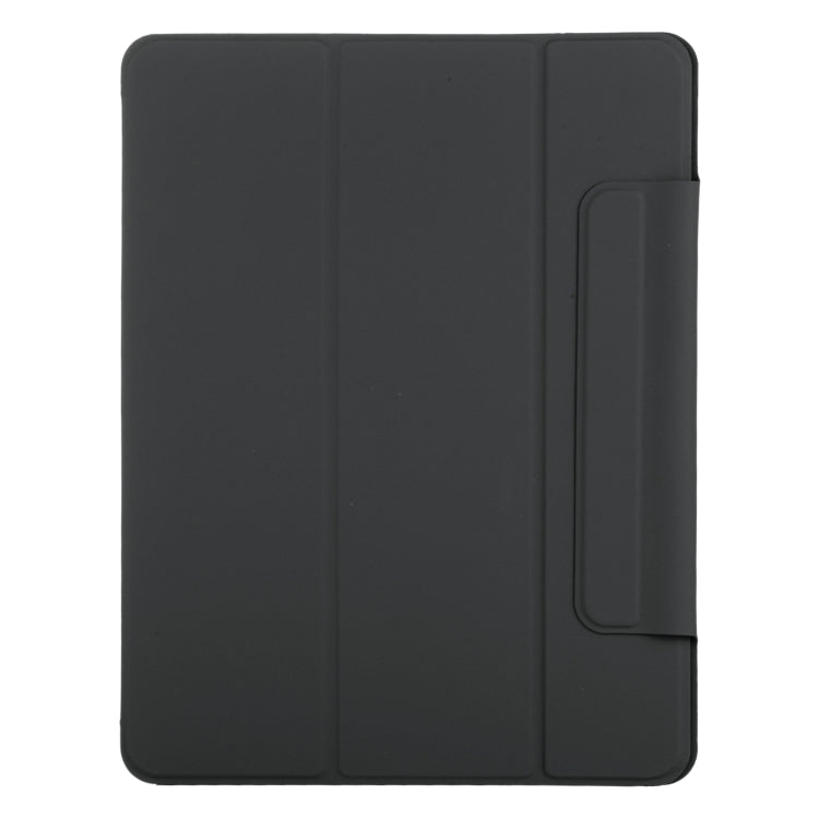 For iPad Pro 11 2024 Double-sided Clip Fixed Buckle Magnetic PU Leather Smart Tablet Case(Black) - iPad Pro 11 2024 Cases by PMC TechLife | Online Shopping South Africa | PMC TechLife | Buy Now Pay Later Mobicred
