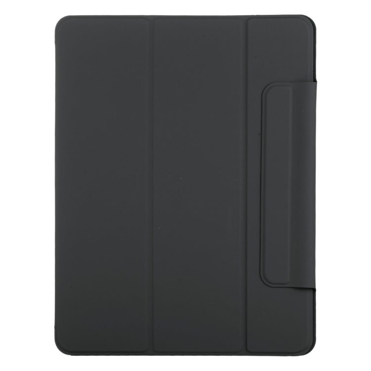 For iPad Pro 11 2024 Double-sided Clip Fixed Buckle Magnetic PU Leather Smart Tablet Case(Black) - iPad Pro 11 2024 Cases by PMC Jewellery | Online Shopping South Africa | PMC Jewellery | Buy Now Pay Later Mobicred