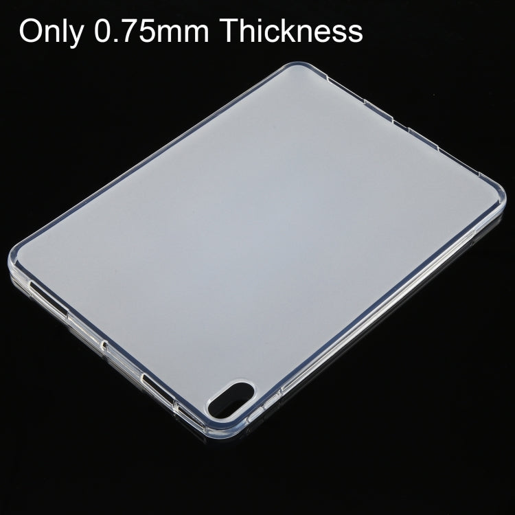 For iPad Air 11 2025 / 2024 / 5 / 4 0.75mm Shockproof Outside Glossy Inside Frosted TPU Tablet Case(Transparent) - iPad Air 11 2025 / 2024 Cases by PMC Jewellery | Online Shopping South Africa | PMC Jewellery | Buy Now Pay Later Mobicred