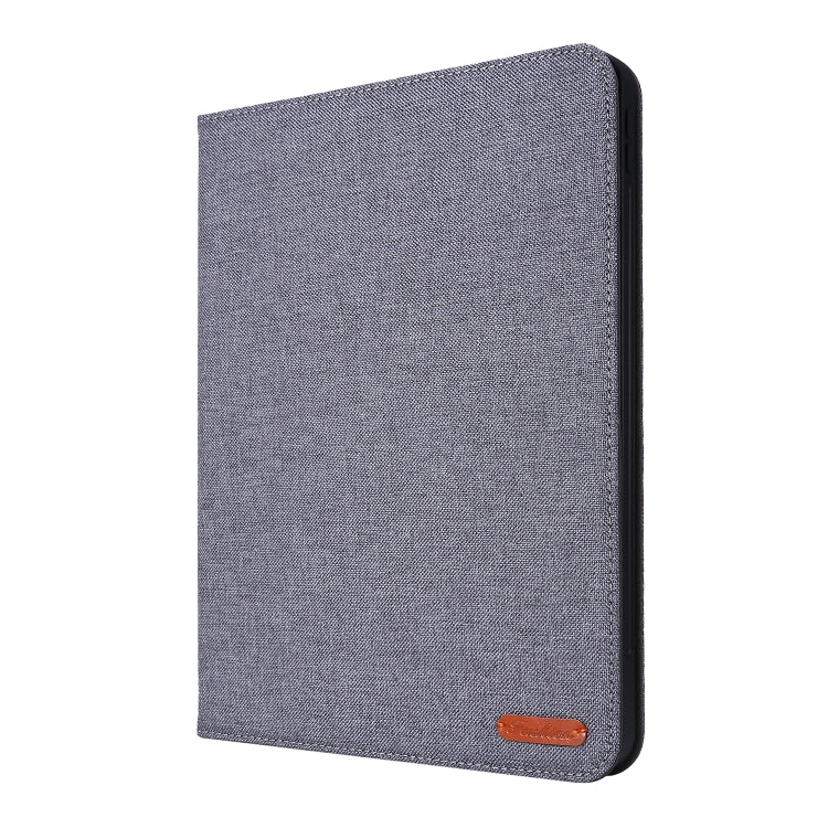 For iPad Air 11 2025 / 2024 Fabric Leather Tablet Case(Grey) - free shipping - PMC TechLife - Order now!