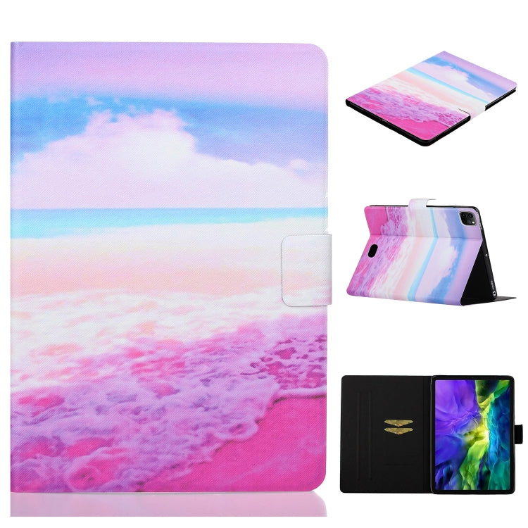 For iPad Pro 11 2024 Voltage Coloured Drawing Smart Leather Tablet Case(Marble) - iPad Pro 11 2024 Cases by PMC TechLife | Online Shopping South Africa | PMC TechLife | Buy Now Pay Later Mobicred