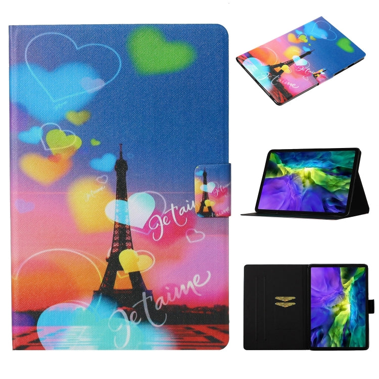 For iPad Pro 11 2024 Voltage Coloured Drawing Smart Leather Tablet Case(Romantic Tower) - iPad Pro 11 2024 Cases by PMC TechLife | Online Shopping South Africa | PMC TechLife | Buy Now Pay Later Mobicred