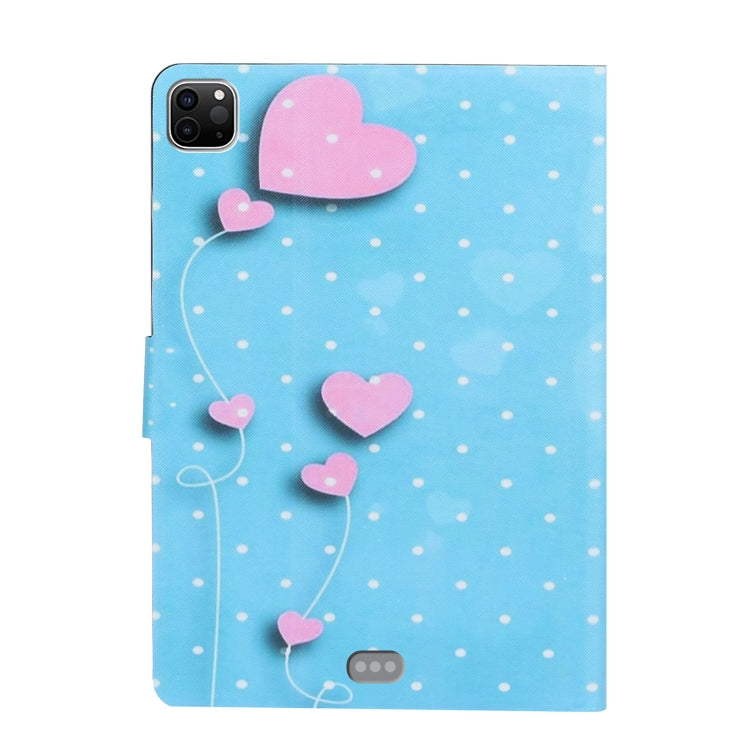 For iPad Pro 11 2024 Voltage Coloured Drawing Smart Leather Tablet Case(Love Balloons) - iPad Pro 11 2024 Cases by PMC TechLife | Online Shopping South Africa | PMC TechLife | Buy Now Pay Later Mobicred