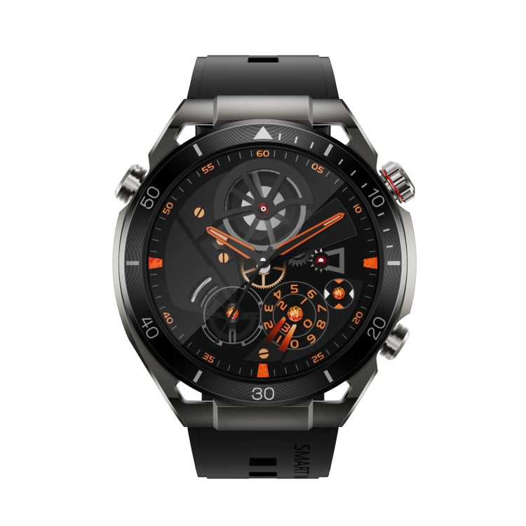 WS-20 1.43 inch IP67 Sport Smart Watch Support Bluetooth Call / Sleep / Blood Oxygen / Heart Rate / Blood Pressure Health Monitor, Silicone Strap(Black) - Smart Watches by PMC Jewellery | Online Shopping South Africa | PMC Jewellery | Buy Now Pay Later Mobicred