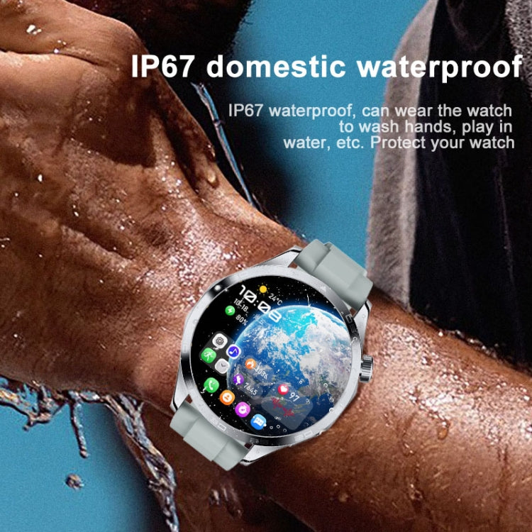 WS-26 1.52 inch IP67 Sport Smart Watch Support Bluetooth Call / Sleep / Blood Oxygen / Heart Rate / Blood Pressure Health Monitor, Silicone Strap(Black) - Smart Watches by PMC Jewellery | Online Shopping South Africa | PMC Jewellery | Buy Now Pay Later Mobicred