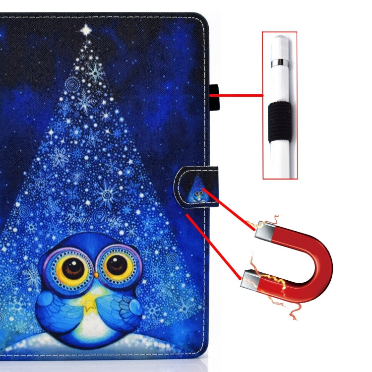 For iPad Pro 11 2024 Painted Stitching Smart Leather Tablet Case(Night Sky Owl) - iPad Pro 11 2024 Cases by PMC Jewellery | Online Shopping South Africa | PMC Jewellery | Buy Now Pay Later Mobicred