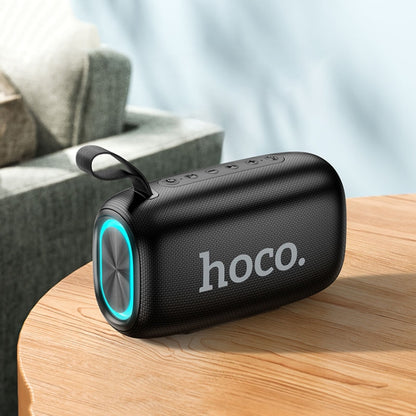 hoco HC25 Radiante Sports Bluetooth 5.2 Speaker Support TWS / FM(Red) - Desktop Speaker by hoco | Online Shopping South Africa | PMC Jewellery | Buy Now Pay Later Mobicred