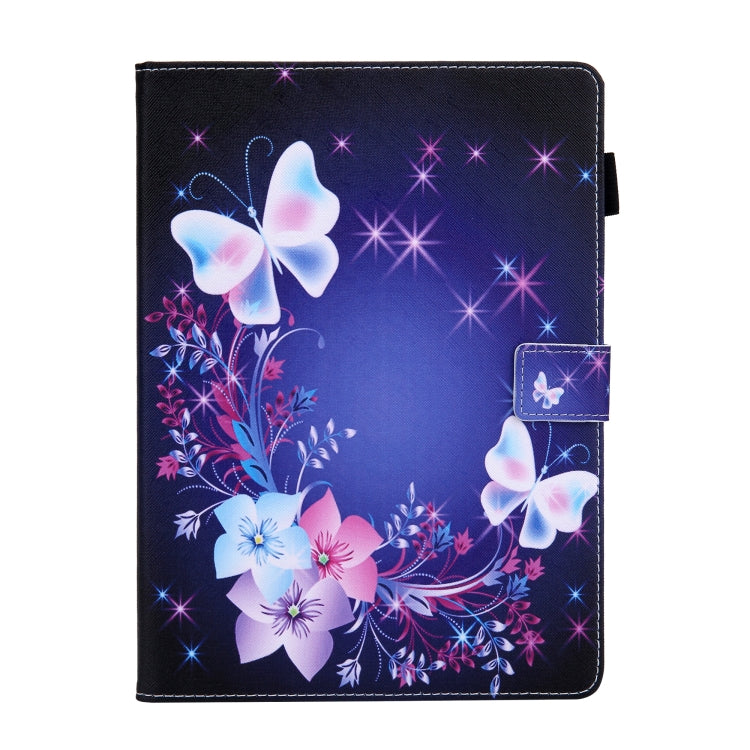 For iPad Pro 11 2024 Colored Drawing Leather Smart Tablet Case(Dual Colorful Butterflies) - iPad Pro 11 2024 Cases by PMC Jewellery | Online Shopping South Africa | PMC Jewellery | Buy Now Pay Later Mobicred