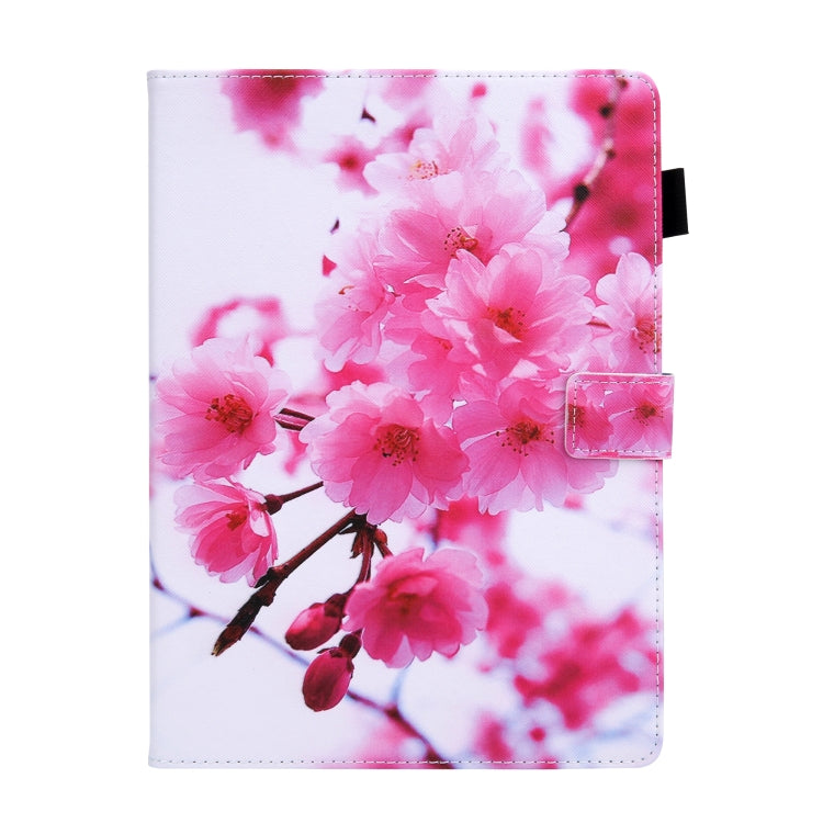 For iPad Pro 11 2024 Colored Drawing Leather Smart Tablet Case(Cherry Blossom) - iPad Pro 11 2024 Cases by PMC Jewellery | Online Shopping South Africa | PMC Jewellery | Buy Now Pay Later Mobicred