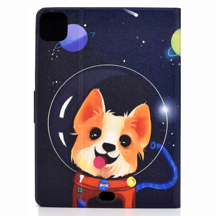 For iPad Pro 11 2024 Voltage Colored Drawing Smart Leather Tablet Case(Space Dog) - iPad Pro 11 2024 Cases by PMC Jewellery | Online Shopping South Africa | PMC Jewellery | Buy Now Pay Later Mobicred
