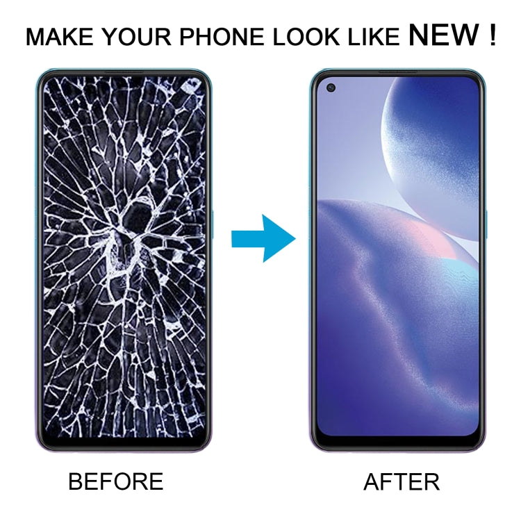 For OPPO Reno5 Z OLED LCD Screen Digitizer Full Assembly with Frame - LCD Screen by PMC TechLife | Online Shopping South Africa | PMC TechLife | Buy Now Pay Later Mobicred