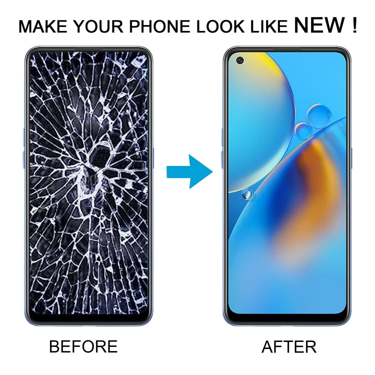 For OPPO Reno6 Lite OLED LCD Screen Digitizer Full Assembly with Frame - LCD Screen by PMC TechLife | Online Shopping South Africa | PMC TechLife | Buy Now Pay Later Mobicred