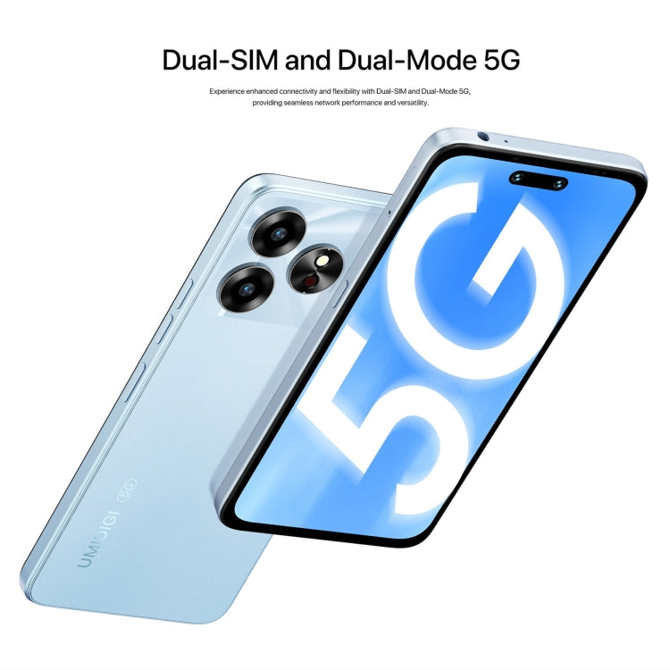 [HK Warehouse] UMIDIGI G6 5G, 6GB+128GB, Face ID Identification, 6.6 inch UMIDIGI OS Dimensity 6100+ 5G Octa Core, Network: 5G(Space Black) - UMIDIGI by UMIDIGI | Online Shopping South Africa | PMC Jewellery | Buy Now Pay Later Mobicred