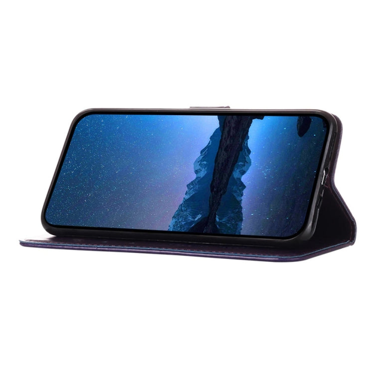 For Tecno Spark Go 2024 / Spark 20C Embossed Butterfly Leather Phone Case(Dark Purple) - free shipping - PMC Jewellery - Order now!