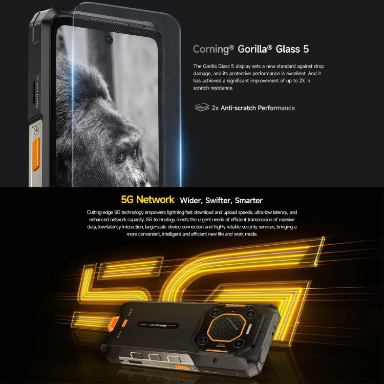 Ulefone Armor 26 Ultra Rugged Phone, 12GB+512GB, 6.78 inch Android 13 MediaTek Dimensity 8020 Octa Core, Network: 5G, NFC(Black) - free shipping - PMC TechLife - Order now!