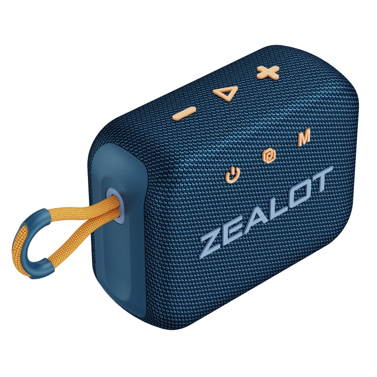 Zealot S75 Portable Outdoor IPX6 Waterproof Bluetooth Speaker(Blue) - Waterproof Speaker by ZEALOT | Online Shopping South Africa | PMC Jewellery | Buy Now Pay Later Mobicred