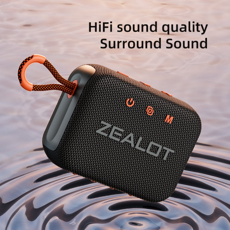 Zealot S75 Portable Outdoor IPX6 Waterproof Bluetooth Speaker(Blue) - Waterproof Speaker by ZEALOT | Online Shopping South Africa | PMC Jewellery | Buy Now Pay Later Mobicred