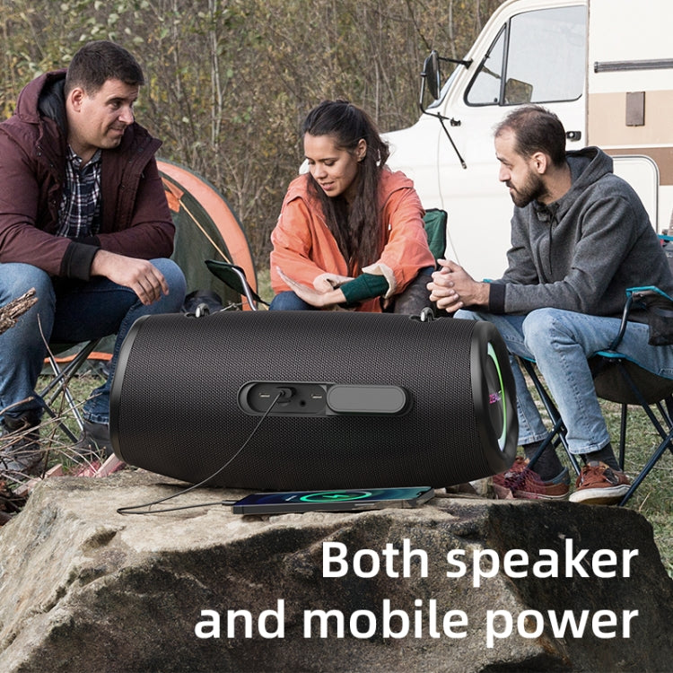 Zealot S87 80W Portable Outdoor Bluetooth Speaker with RGB Light(Blue) - Waterproof Speaker by ZEALOT | Online Shopping South Africa | PMC Jewellery | Buy Now Pay Later Mobicred