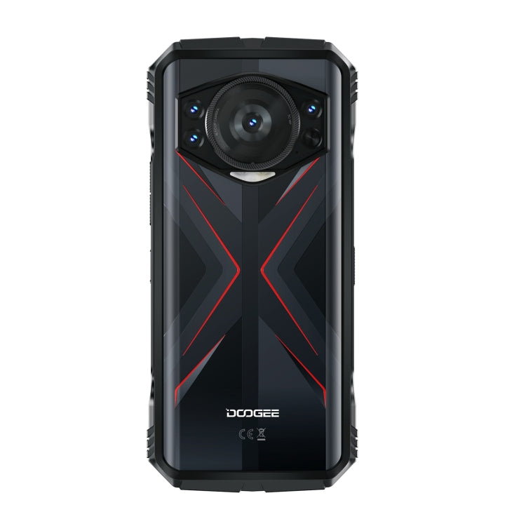 [HK Warehouse] DOOGEE S118 Rugged Phone, 8GB+512GB, 6.58 inch Android 14 MediaTek Helio G99 Octa Core, Network: 4G, OTG, NFC(Black Red) - DOOGEE by DOOGEE | Online Shopping South Africa | PMC Jewellery | Buy Now Pay Later Mobicred